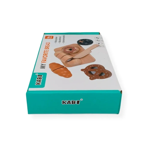 Wooden Bread Cutting Set 7 pcs – Kabi My Favorite Bread 3+