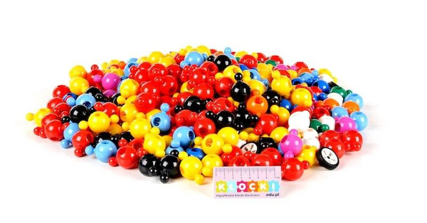 Klocki konstrukcyjne Loowi Pojazdy kulki 308 el. – 4+