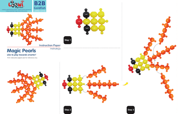 Big Loowi bricks - 44 el set.