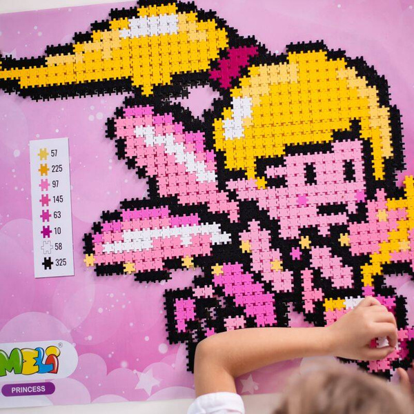 Meli Minis Princess 3-in-1 blocks 1000 el.