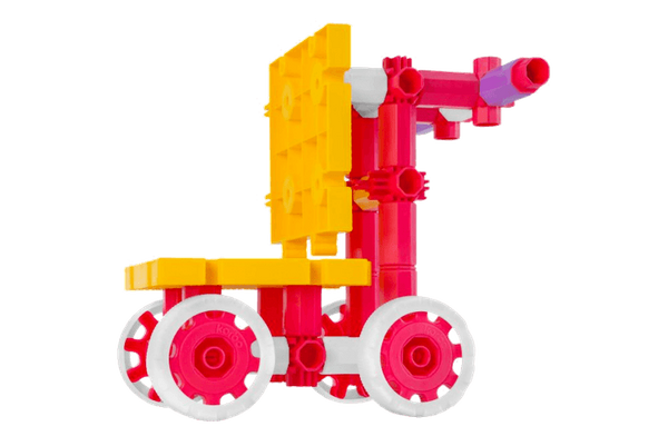 Korbo EDU Pastel construction blocks 370 el.