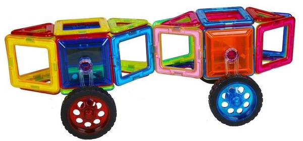 Magical Magnet 168 el. - Klocki magnetyczne