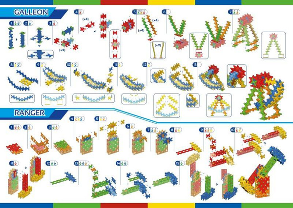 Incastro Fairground – klocki konstrukcyjne 3w1 150 el. 4+