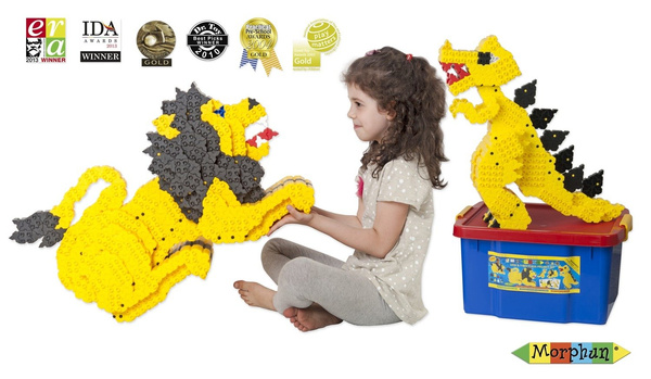 Morphun Lion and T-Rex 2374 el. - Construction blocks