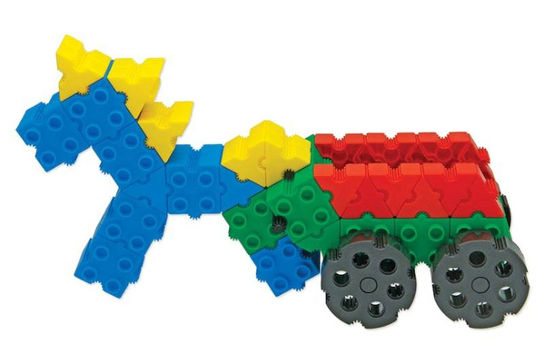 Klocki konstrukcyjne Morphun Junior 500 elementów – od 4 lat