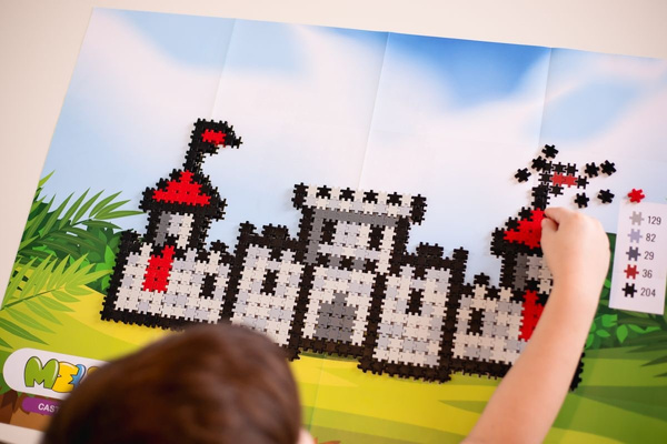 Klocki Meli Minis Castle 2w1 500 elementów – zestaw 3+