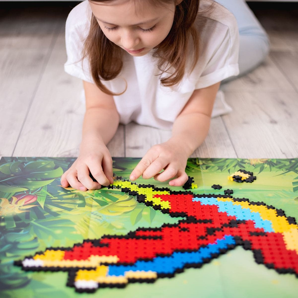 Klocki Meli Minis Birds 2w1 500 elementów – mozaika 3+