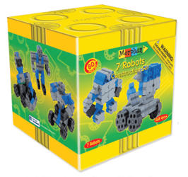 Morphun 7 Robotów 80 el. - Klocki konstrukcyjne