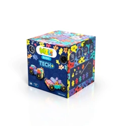 Klocki Meli Basic Tech+ 130 el. z kółkami i osiami – zestaw 3+