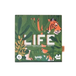 Puzzle edukacyjne Life zagrożone gatunki 200 el. – Londji 7+