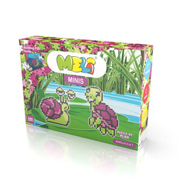 Klocki Meli Minis Shells Ślimak i Żółw 500 el. – 4+