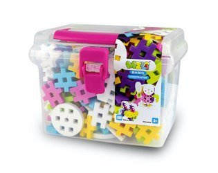 Klocki Meli Constructor Pink Travel Box 250 el. – zestaw 4+