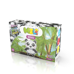 Klocki Meli Minis Panda 250 elementów – układanka 4+