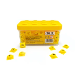 PIX-IT Sun Upper Cases 180 el. – silikonowe litery 4+