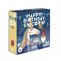 Puzzle progresywne Urodziny Jednorożca 5 układanek – Londji 3+