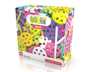 Klocki Meli Maxi Pink Constructor Set - 60 el.