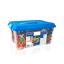 Klocki konstrukcyjne Incastro Box 1000 elementów w dużym pudełku 4+