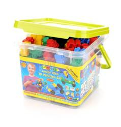 Klocki konstrukcyjne Morphun 251 el. 10 pojazdów – od 5 lat