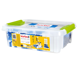 Klocki konstrukcyjne Korbo Edu Igloo 390 el. – Arktyka 4+