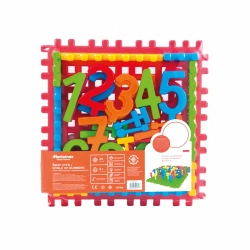 Marioinex Świat Cyfr 39 el. – klocki Waffle z cyframi 2+