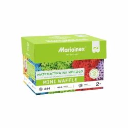 Marioinex Mini Waffle Matematyka na Wesoło EDU 444 el. dla dzieci 2+