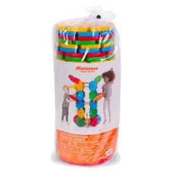 Klocki edukacyjne Marioinex Koła Dydaktyczne 36 elementów dla 2-latka wspierające motorykę