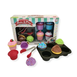 Zabawki magnetyczne dla dzieci – babeczki 25 el. Popular Playthings 3+