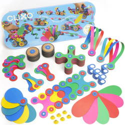 Klocki przestrzenne Clixo - Wheel Creator Pack  - 72 el.