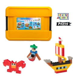 Klocki Little Architect Pirates 335 el. – piracki zestaw 4+