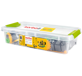 Klocki konstrukcyjne Korbo EDU Technix 420 elementów – 4+