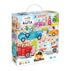 Puzzle CzuCzu Moto puzzle Auta pojazdy 3+