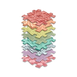 Maty sensoryczne Tęcza Pastel 8 el. ścieżka – Muffik 12 msc+