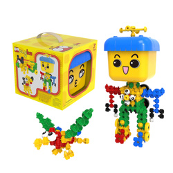 Klocki konstrukcyjne Molyka Yellow Box 158 elementów 3+ – Molyka
