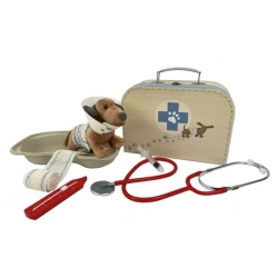 Walizka weterynarza dla dzieci z akcesoriami – Egmont Toys 3+