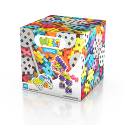 Klocki konstrukcyjne Meli Constructor 100 el.