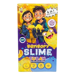 SLIME ZESTAW DIY SENSORY 6w1