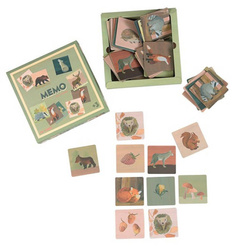 Gra memo Las 48 karty – leśne zwierzęta – Egmont Toys 3+