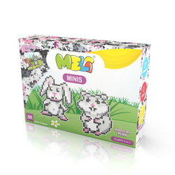 Klocki Meli Minis Fluffy 2w1 500 elementów – układanka 4+