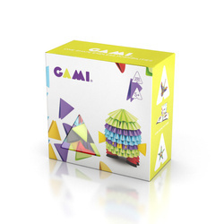 Klocki konstrukcyjne Meli Gami 250 elementów origami – zestaw 5+