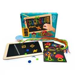 Spaghetti Pad Start tabliczka do rysowania sznurkami – Korbo 4+