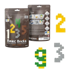 Klocki konstrukcyjne Bricks - Cyfry - 85 el.
