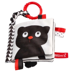 Książeczka sensoryczna Kto to? Co to? – Mom's Care 0+