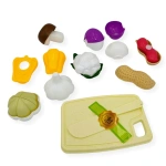 Warzywa do krojenia dla dzieci z deseczką – Jinkee 3+