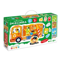 CzuCzu Moto puzzle Śmieciarka 2+,3+