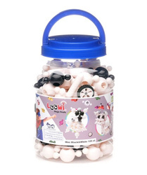 Klocki Loowi Black&White 125 el. kulki konstrukcyjne 4+