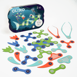  Klocki przestrzenne Clixo - Ocean Creatures - 24 el.