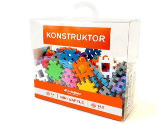 Klocki Mini Waffle Konstruktor 140 el. 